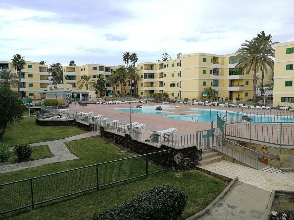 Huella Canaria Complejo Las Olas ปลายา เดล อิงเกลส ภายนอก รูปภาพ